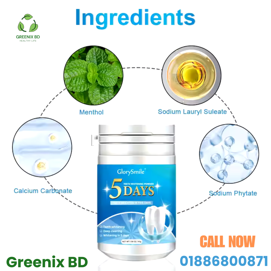 Glory Smile- Teeth Whitening Powder (45GM) - Image 5
